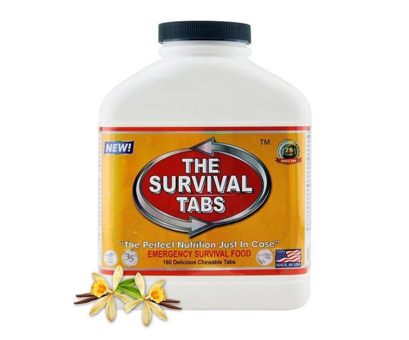 Thực phẩm sinh tồn The Survival Tabs bổ sung dưỡng chất cho những tình huống khẩn cấp