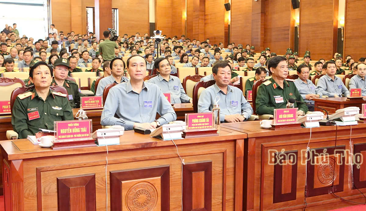 Opening of the 2024 Phu Tho Provincial Defense Zone Exercise