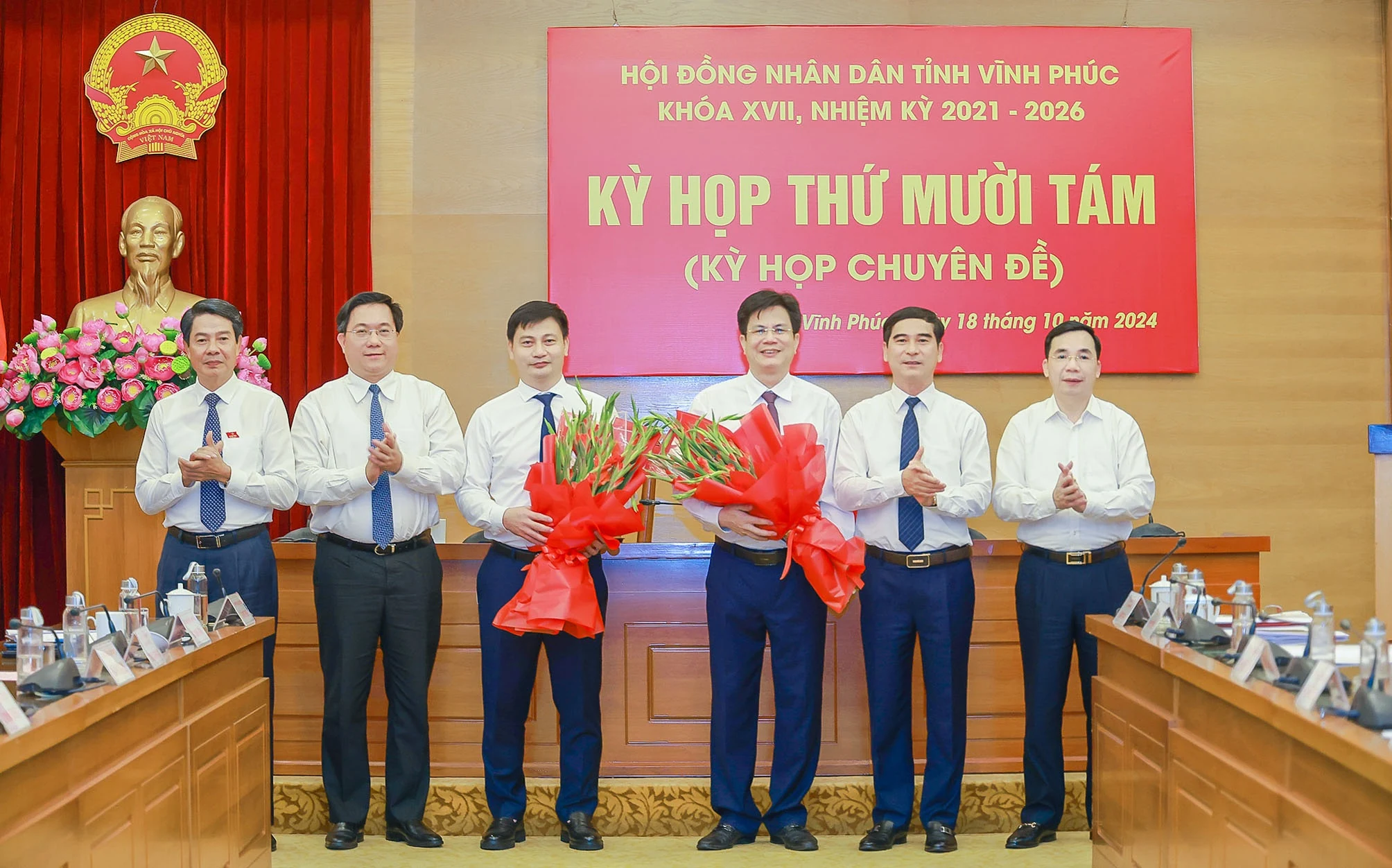 Kiện toàn chức danh Bí thư Thành ủy Vĩnh Yên