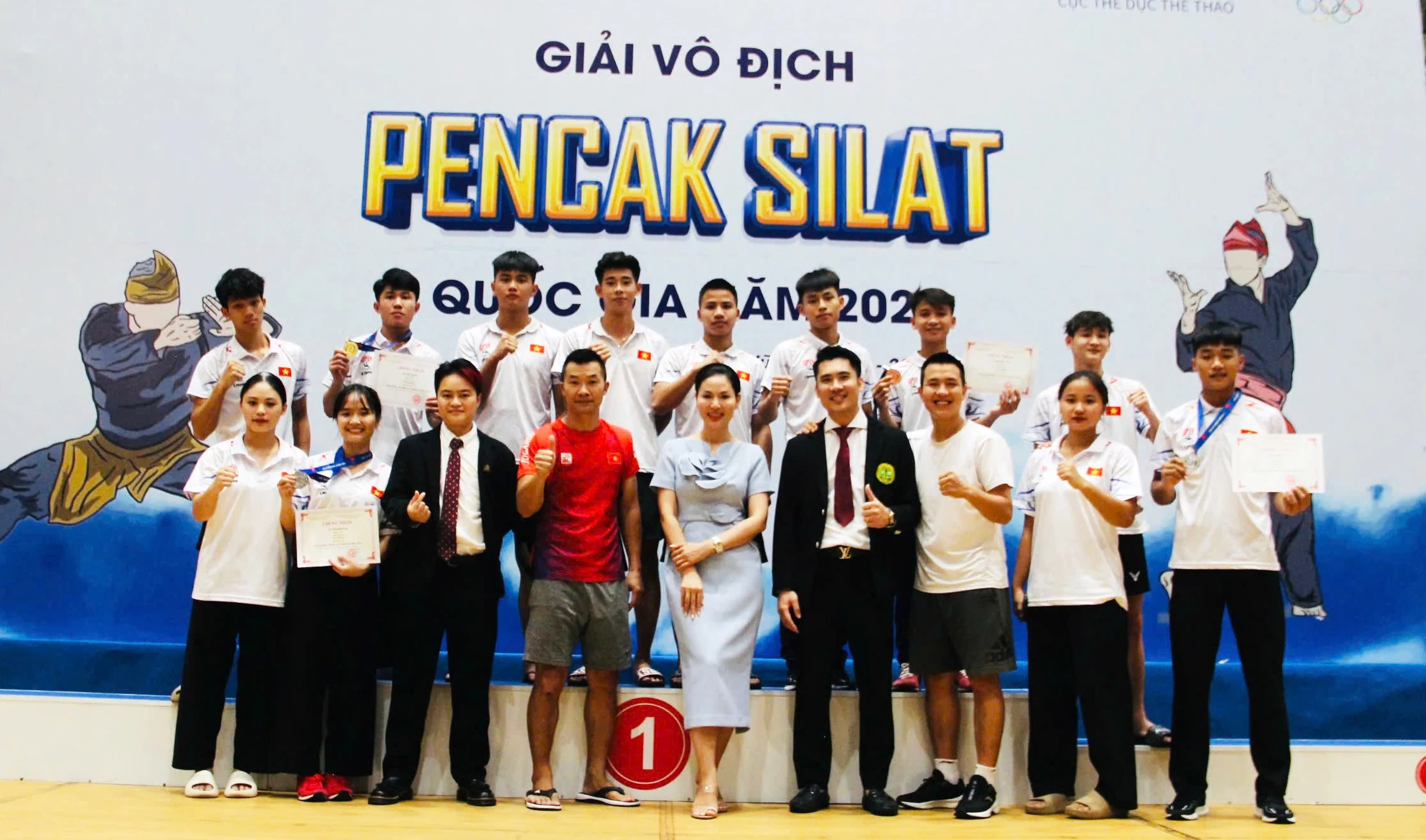 Phu Tho Pencak Silat wins five medals at the 2024 National Championship