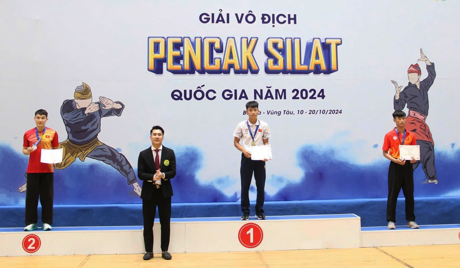 Pencak Silat Phú Thọ giành 5 huy chương tại Giải Vô địch Quốc gia 2024