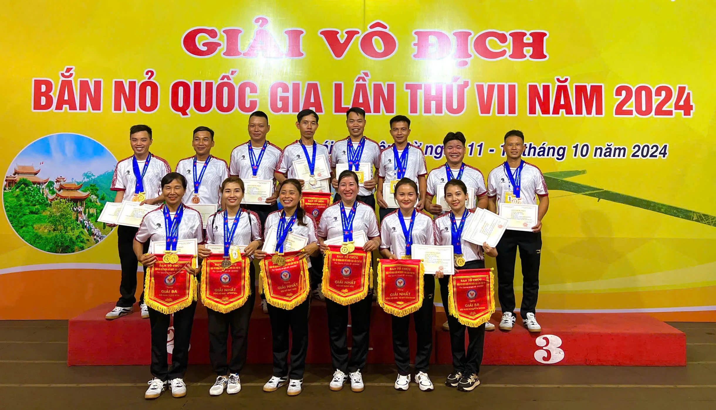 Phu Tho Crossbow Team Ranks Second in the 7th National Championship