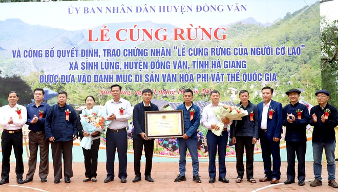 Phát huy giá trị Di sản Văn hóa phi vật thể Lễ cúng Rừng của người Cờ Lao