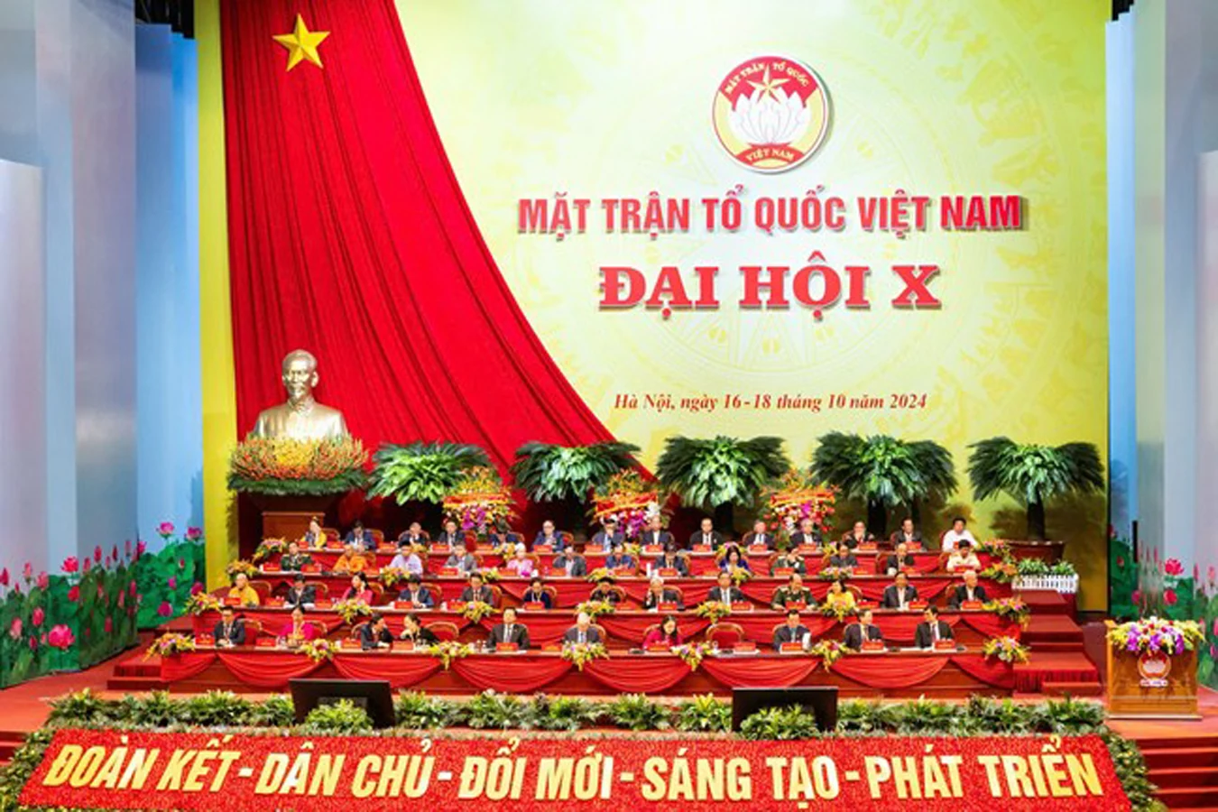 Delegation of Phu Tho province contributes to the success of the 10th National Congress of the Vietnam Fatherland Front