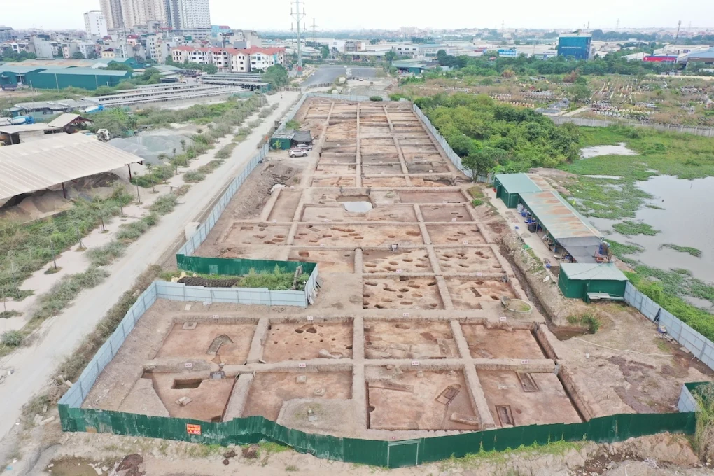 Phát hiện khu mộ táng có niên đại từ thời Hùng Vương