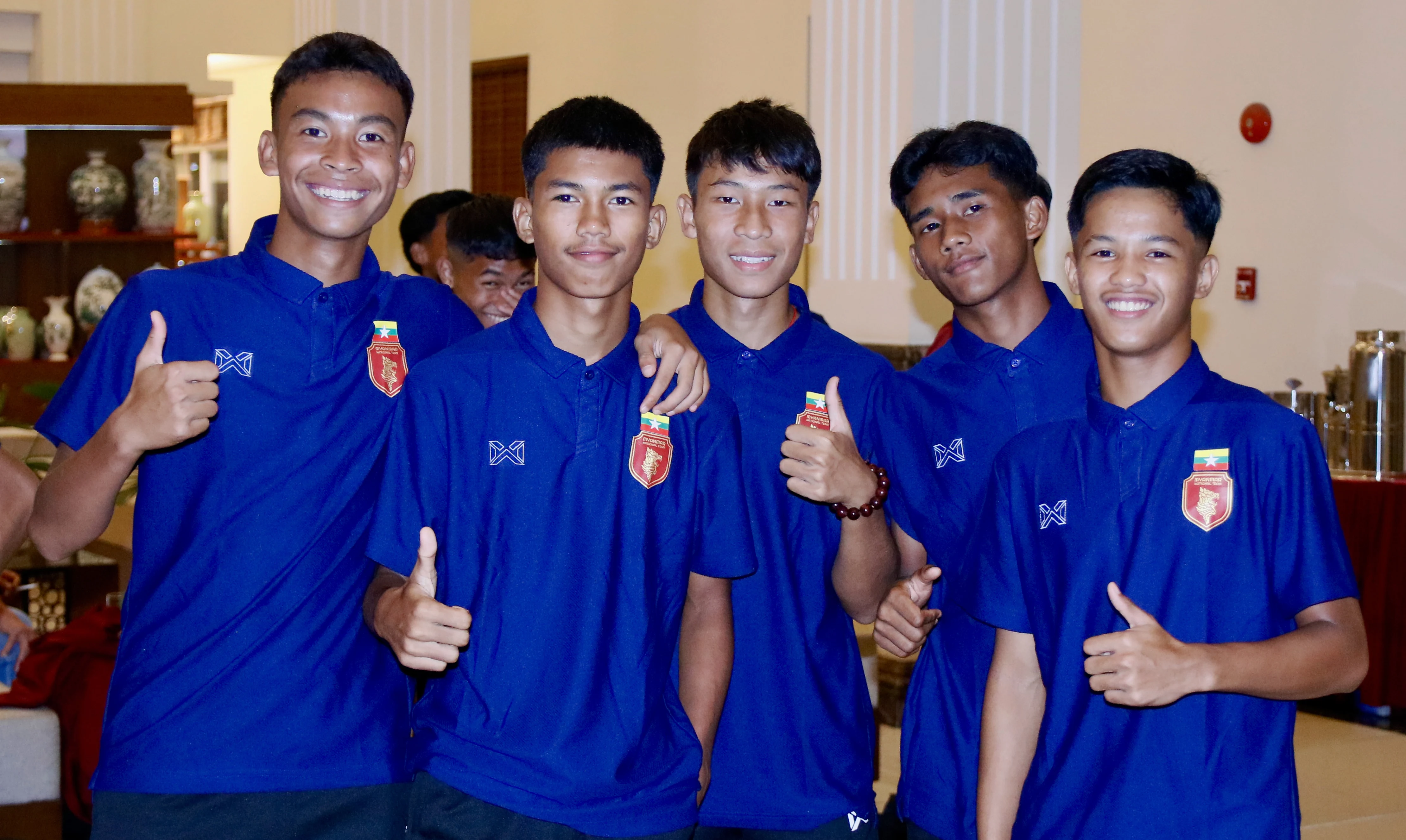 U17 Myanmar và U17 Yemen đã có mặt tại Phú Thọ chuẩn bị cho Vòng loại Giải U17 châu Á năm 2025