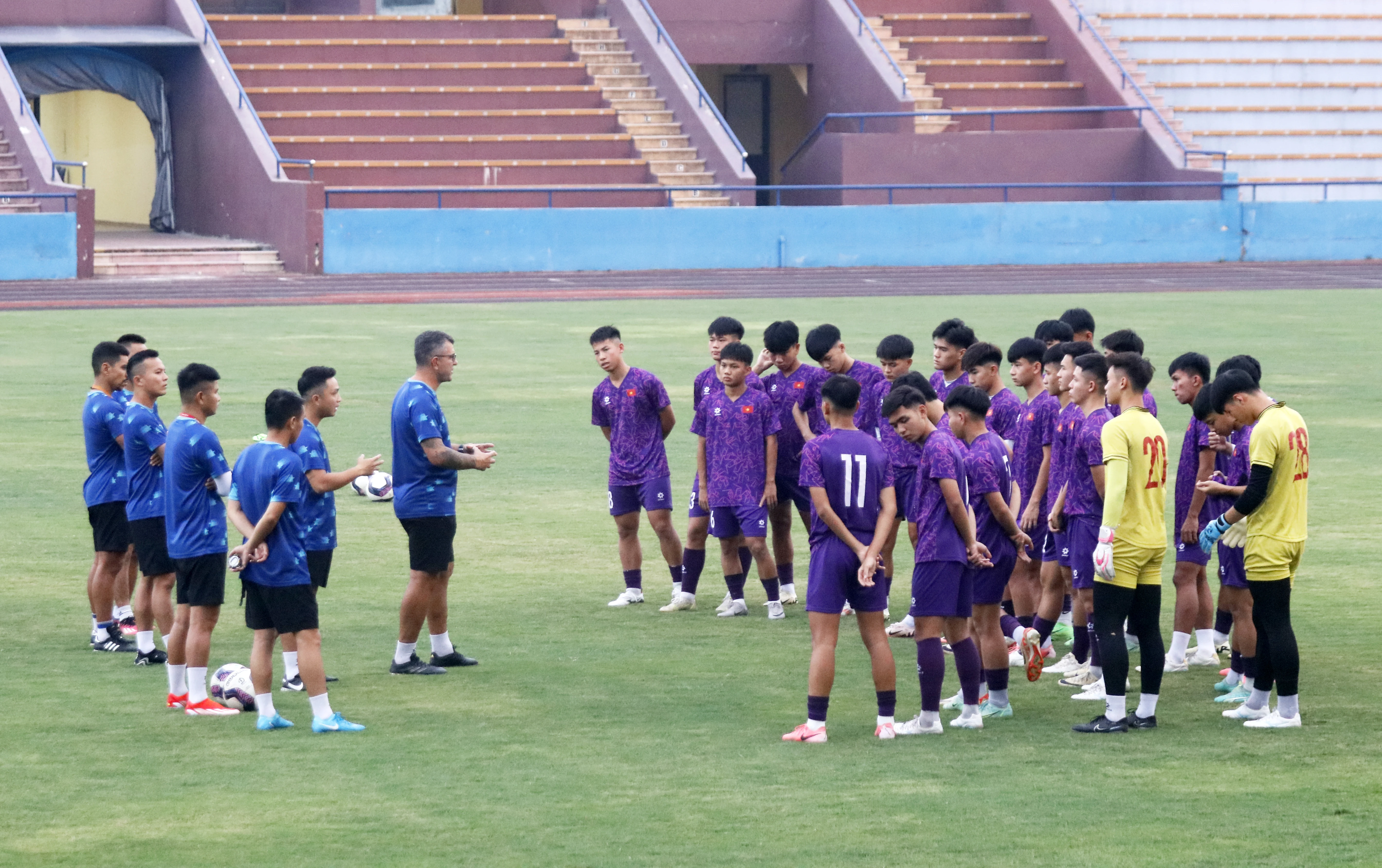 Sẵn sàng cho Vòng loại Giải Bóng đá U17 Vô địch châu Á 2025