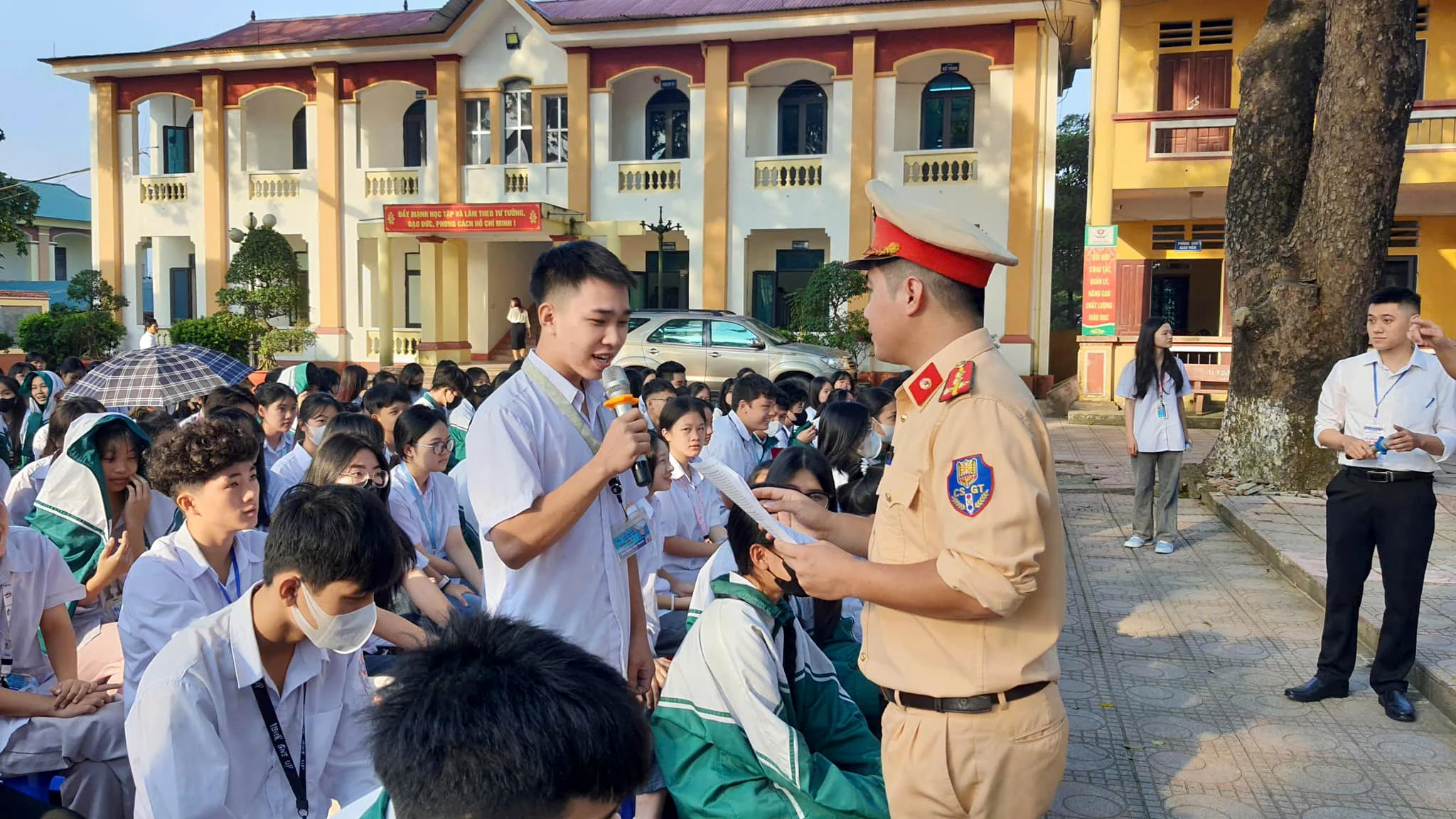 Để học sinh đến trường an toàn