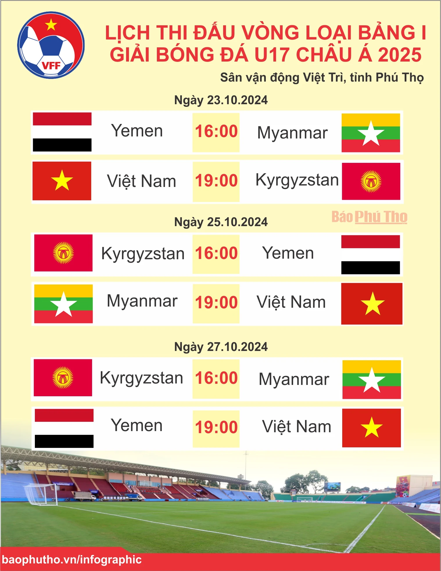 Họp báo Vòng loại Bảng I - Giải Bóng đá U17 Vô địch châu Á 2025