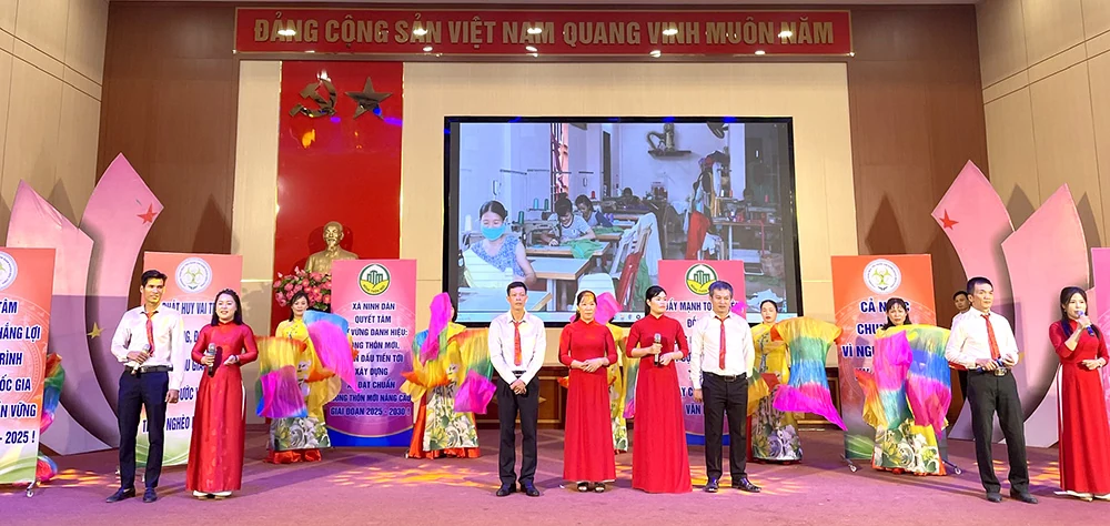 Thanh Ba tổ chức hội thi tuyên truyền viên giỏi về “Giảm nghèo bền vững”