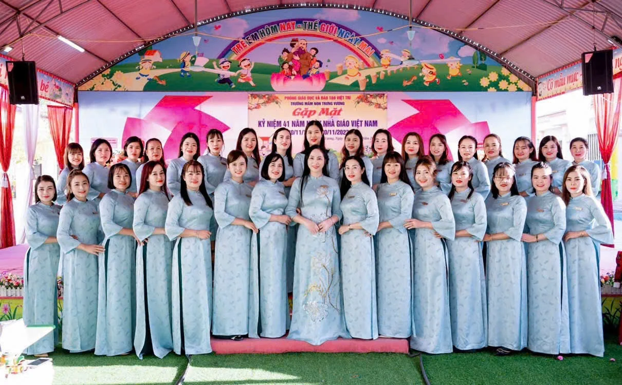 Trường Mầm non Trưng Vương - 40 năm trưởng thành, phát triển