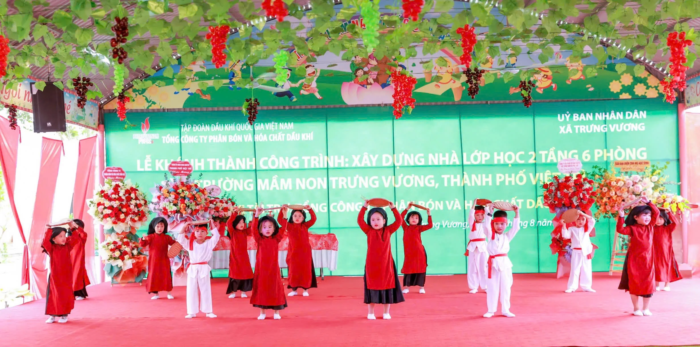 Trường Mầm non Trưng Vương - 40 năm trưởng thành, phát triển