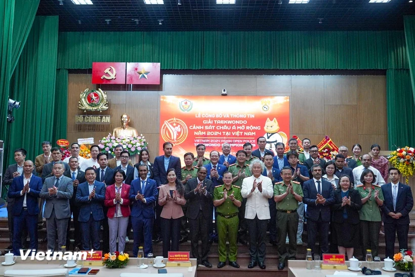 Việt Nam đăng cai Giải Taekwondo Cảnh sát các nước châu Á mở rộng năm 2024