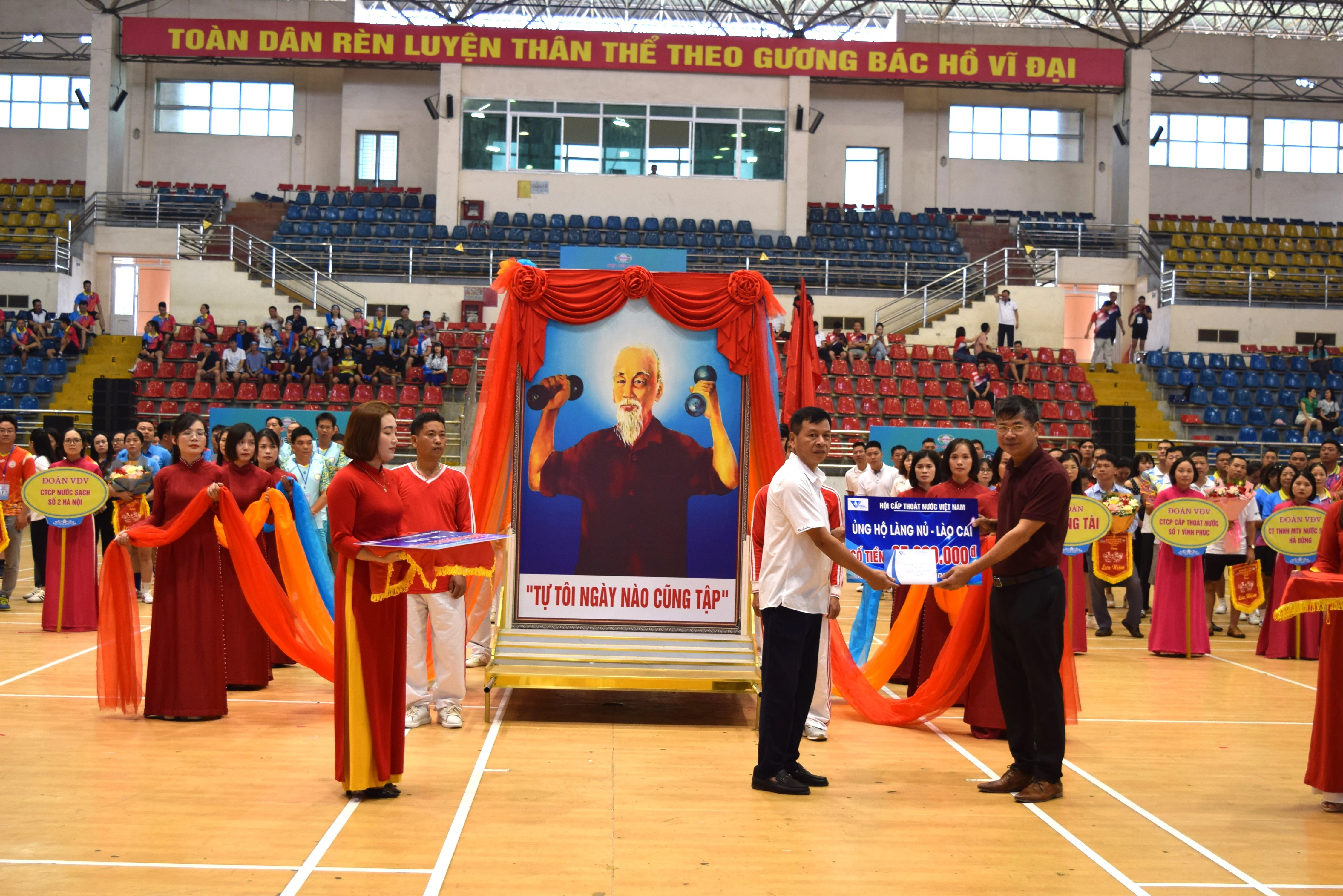 Khai mạc Hội thao, Hội diễn văn nghệ Chi hội Cấp thoát nước miền Bắc lần thứ X – năm 2024