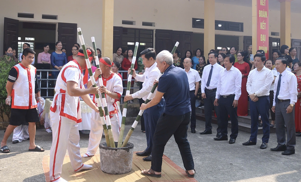 Ngày hội Đại đoàn kết toàn dân tộc huyện Cẩm Khê, thành phố Việt Trì