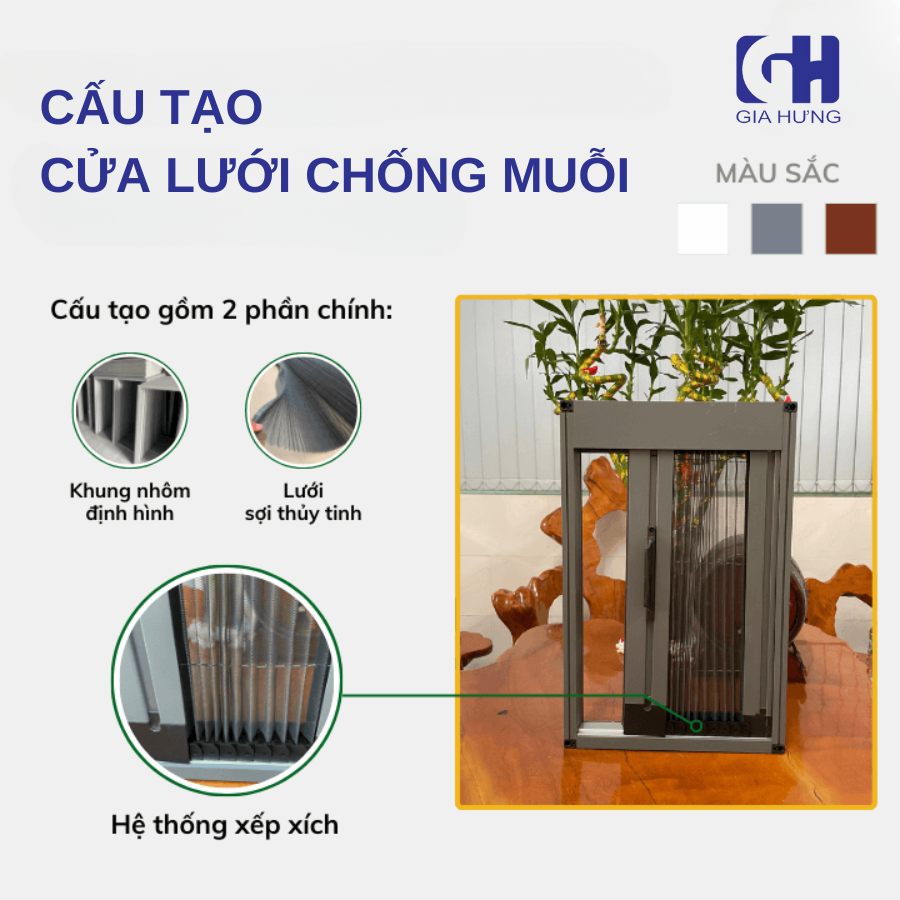 Cửa Lưới Chống Muỗi Giahungpro – An Toàn, Thoáng Mát Cho Mọi Gia Đình