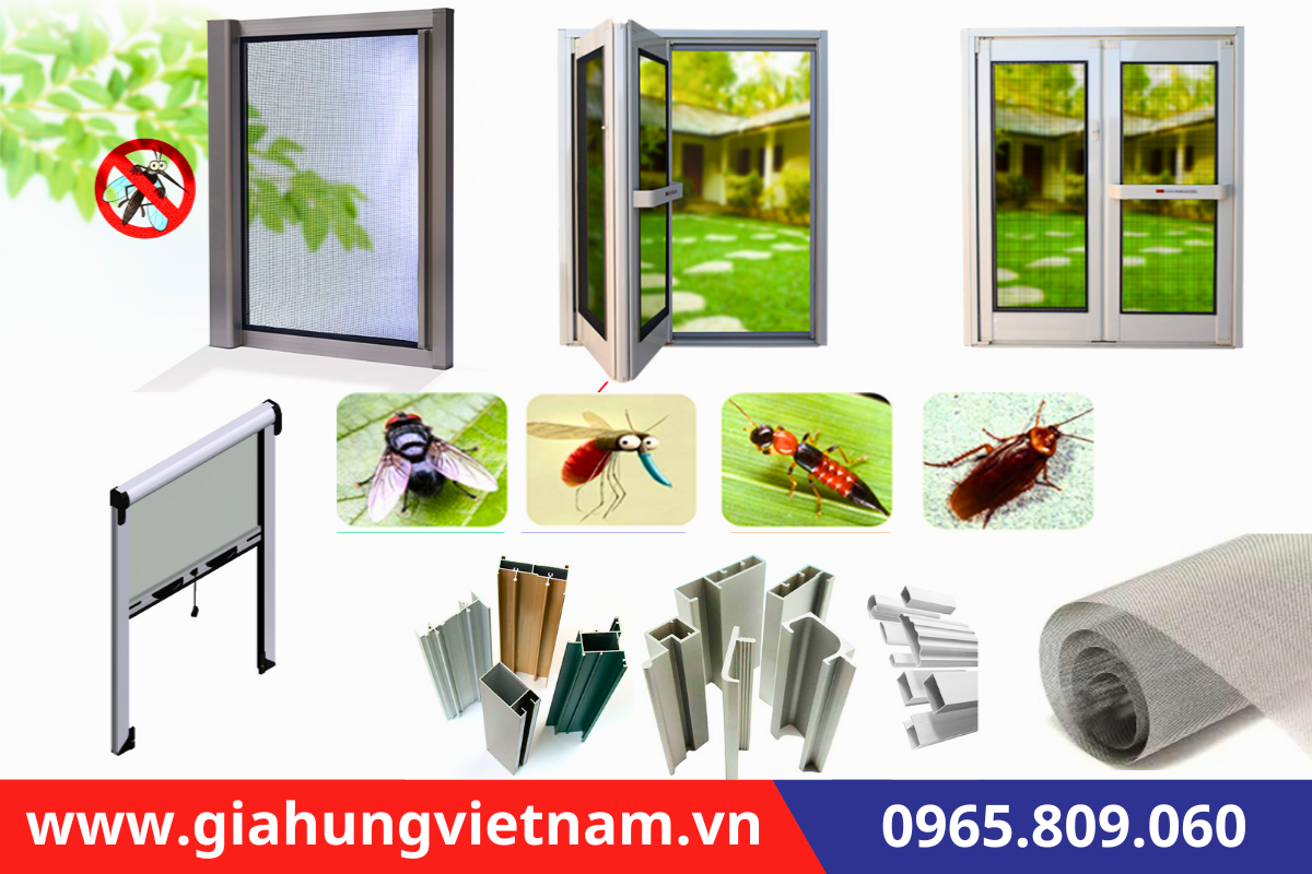 Cửa Lưới Chống Muỗi Giahungpro – An Toàn, Thoáng Mát Cho Mọi Gia Đình