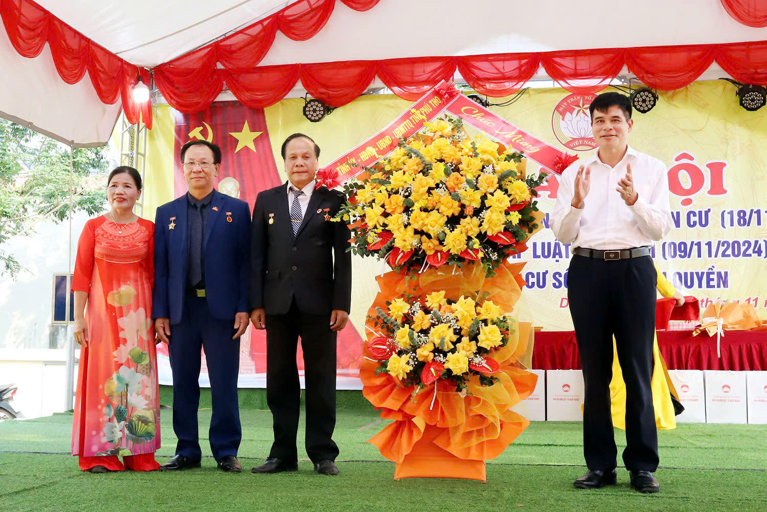 Ngày hội Đại đoàn kết toàn dân tộc tại huyện Tam Nông