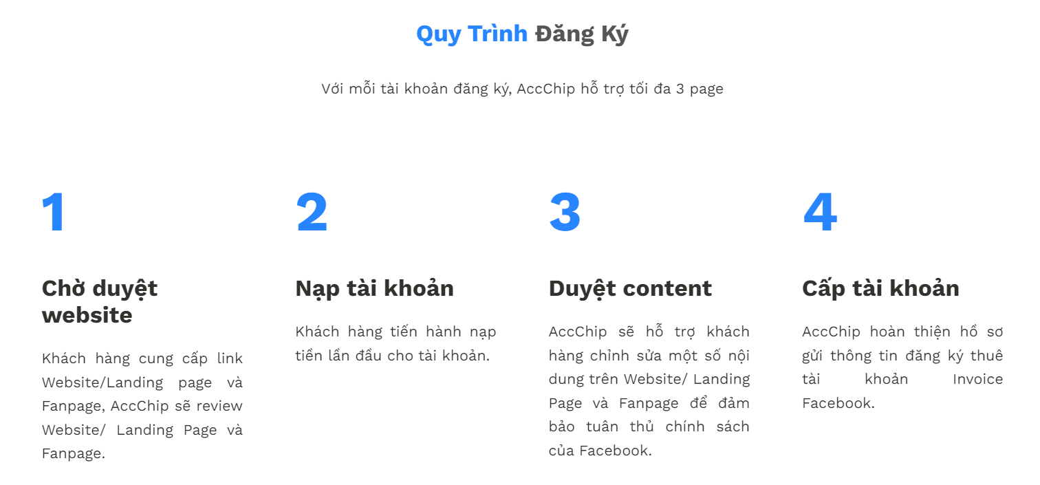 AccChip chia sẻ cách thanh toán quảng cáo trên Facebook