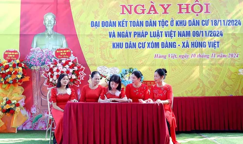 Niềm vui trong ngày hội lớn