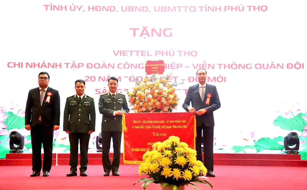 Viettel Phú Thọ kỷ niệm 20 năm ngày thành lập