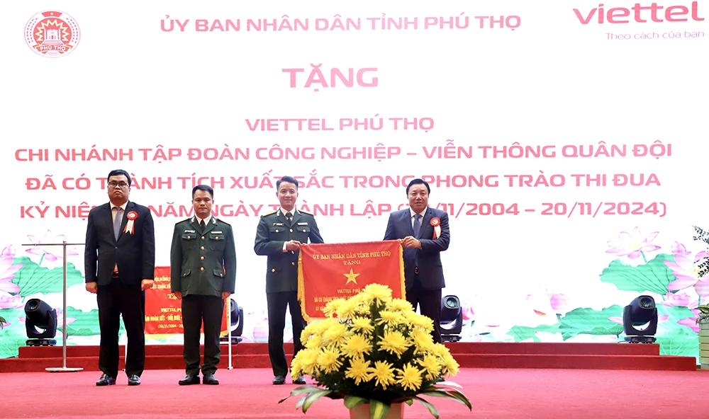 Viettel Phú Thọ kỷ niệm 20 năm ngày thành lập