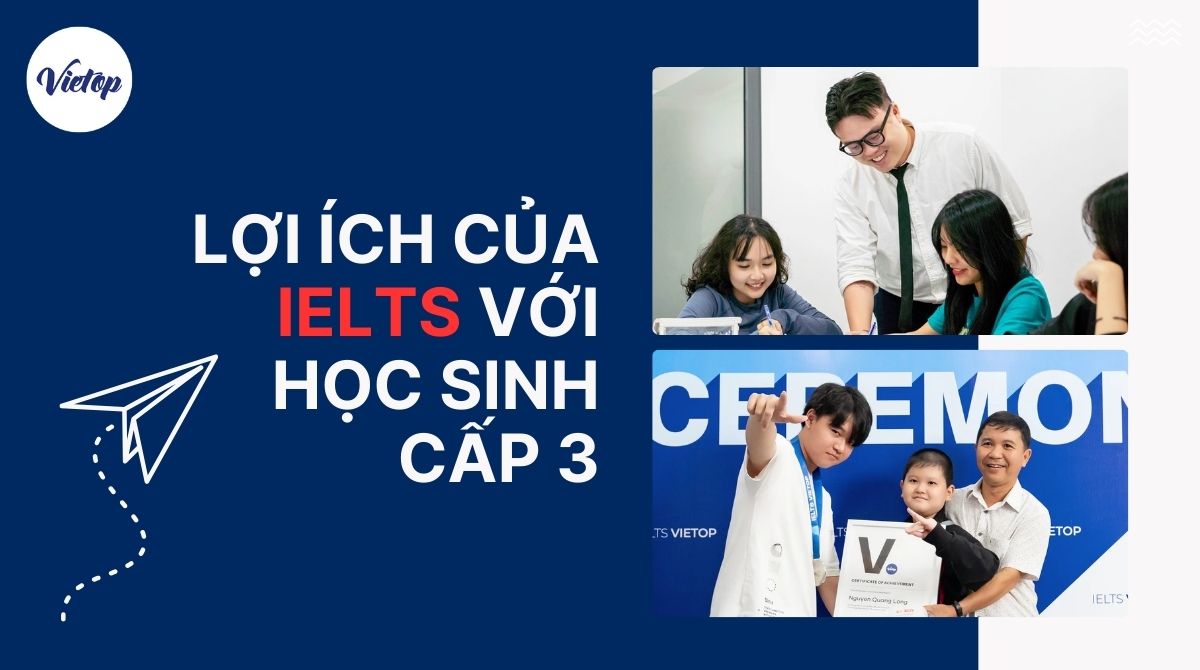 Học sinh cấp 3 có nên học IELTS không?