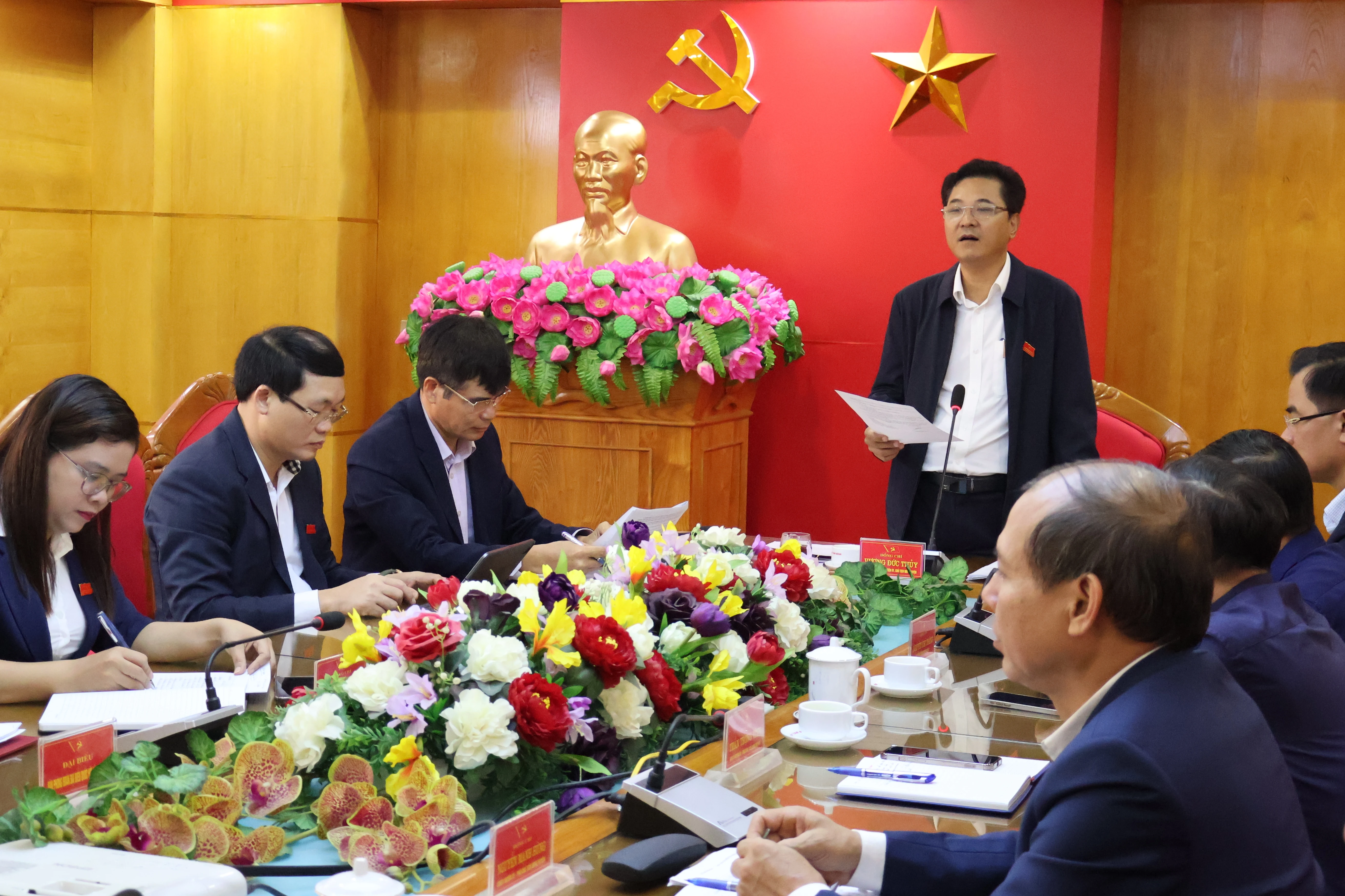 Đại biểu HĐND tỉnh tiếp xúc cử tri huyện Tam Nông
