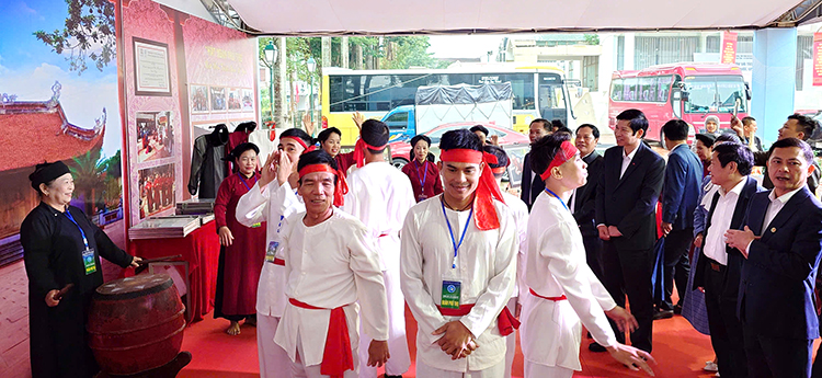 Phú Thọ tham gia trưng bày và trình diễn Di sản văn hóa được UNESCO ghi danh