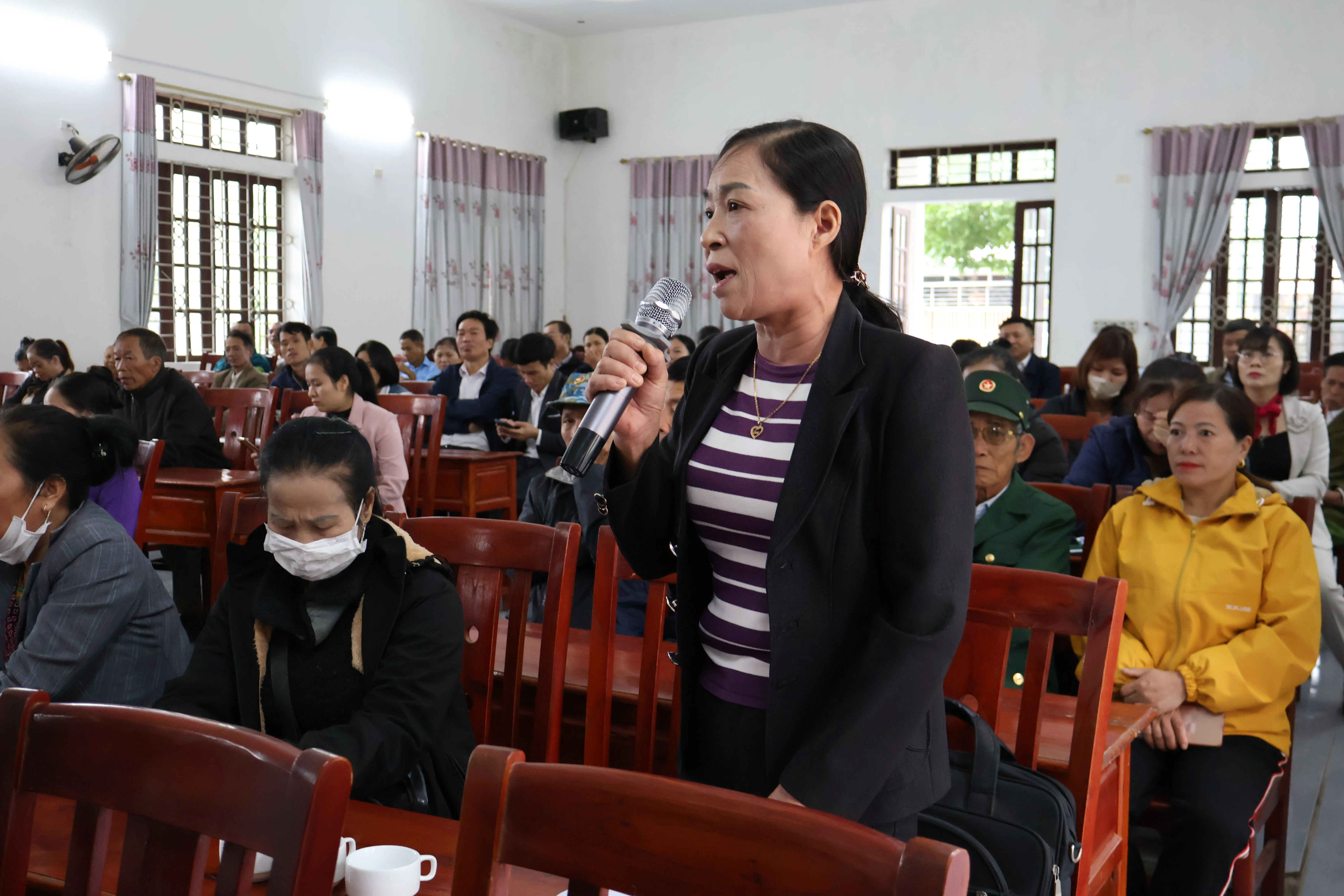 Đại biểu HĐND tỉnh tiếp xúc cử tri huyện Tam Nông
