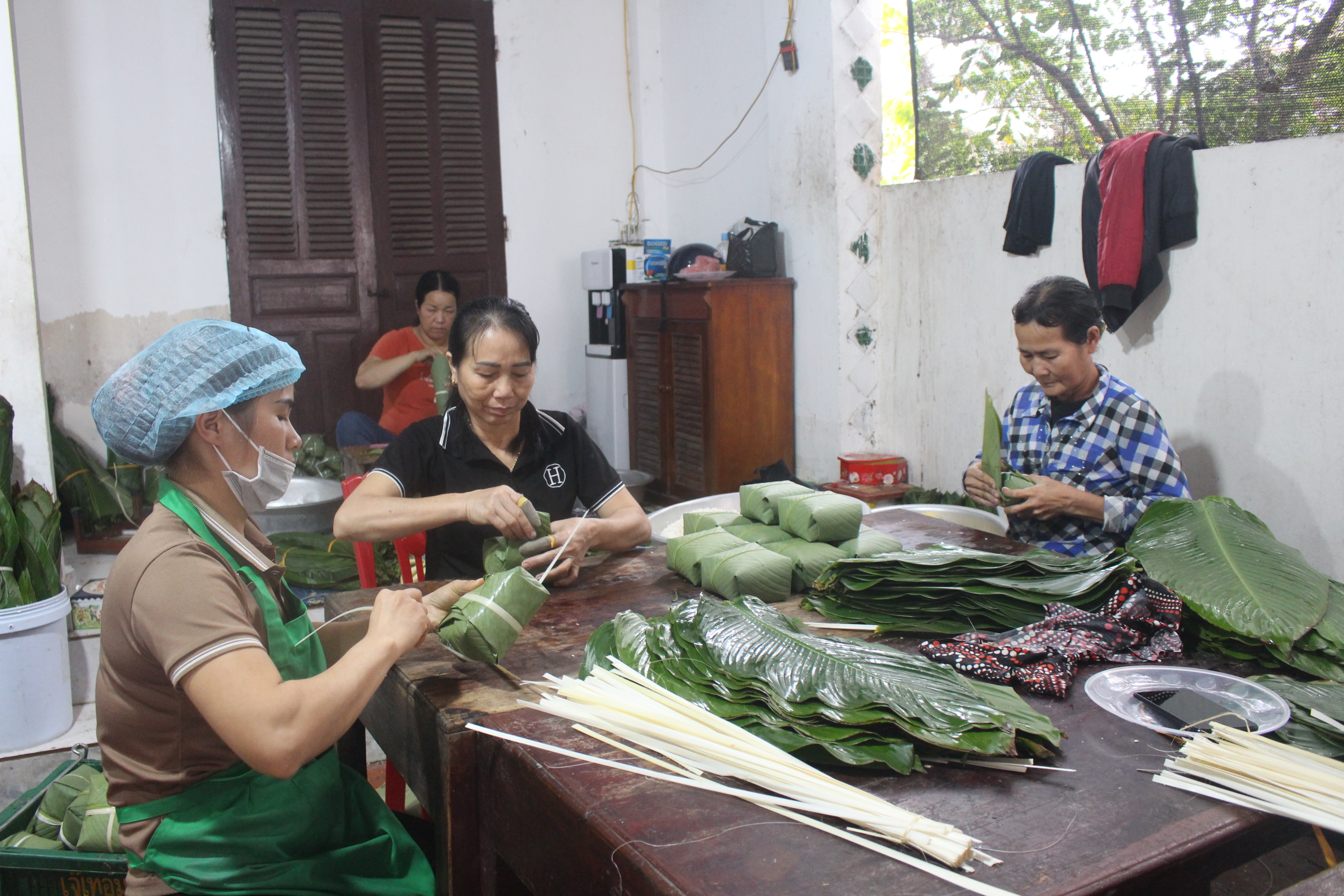 Nâng tầm bánh chưng truyền thống