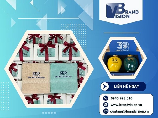 BrandVision - Cung cấp giải pháp quà tặng toàn diện nâng tầm thương hiệu