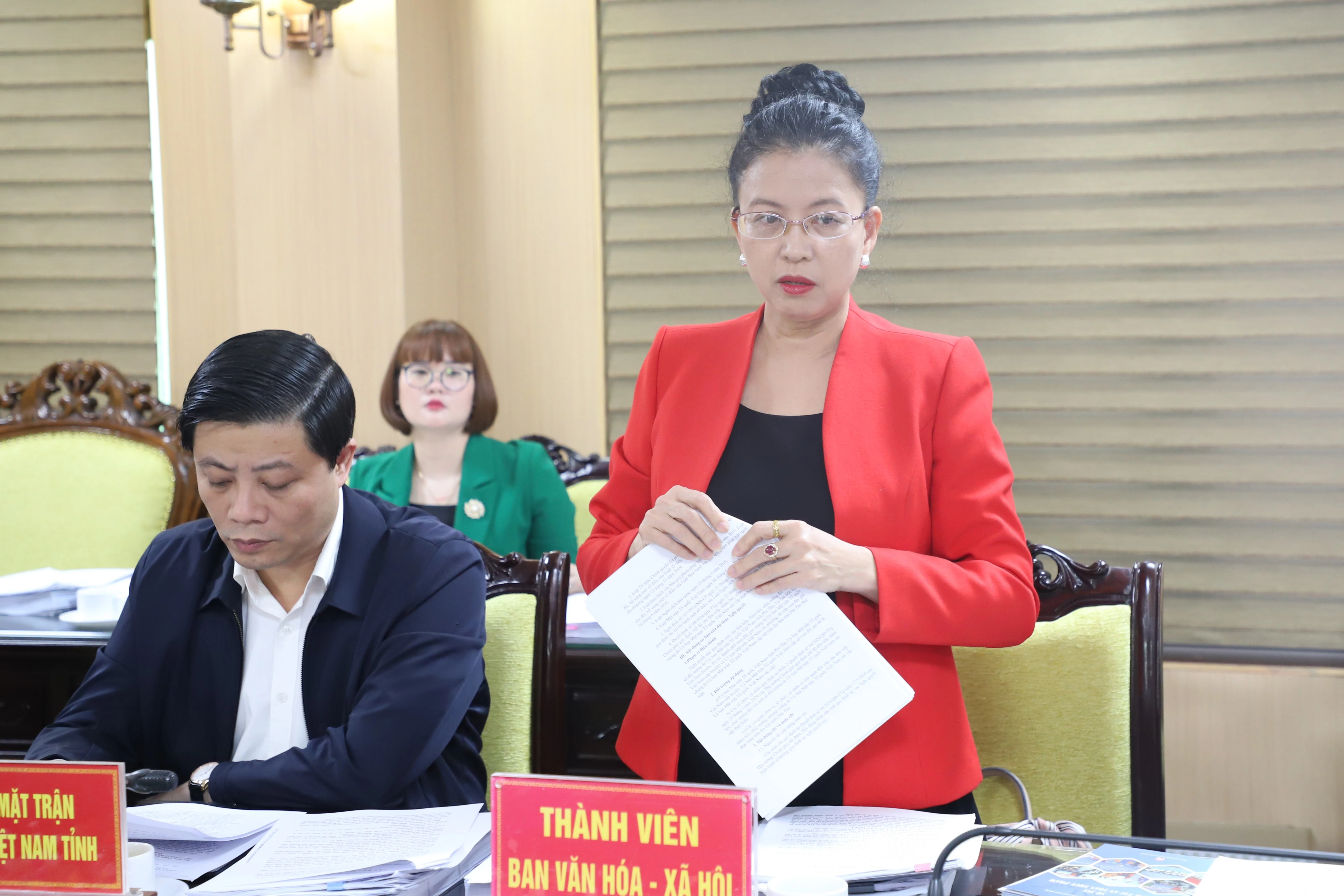 Ban Văn hóa - Xã hội, HĐND tỉnh thẩm tra các nội dung trình tại Kỳ họp thứ Chín