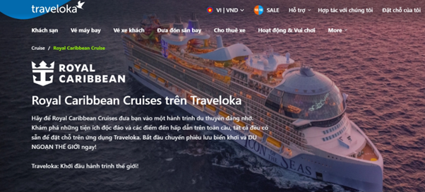 Trải nghiệm du thuyền Royal Caribbean đẳng cấp dễ dàng với Traveloka