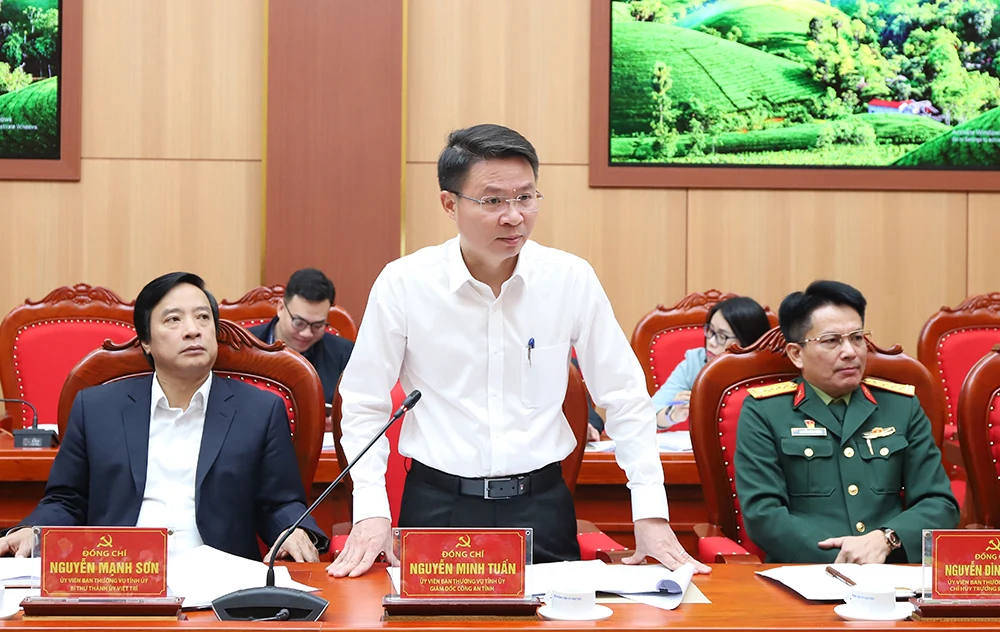 Hội nghị Ban Thường vụ Tỉnh uỷ
