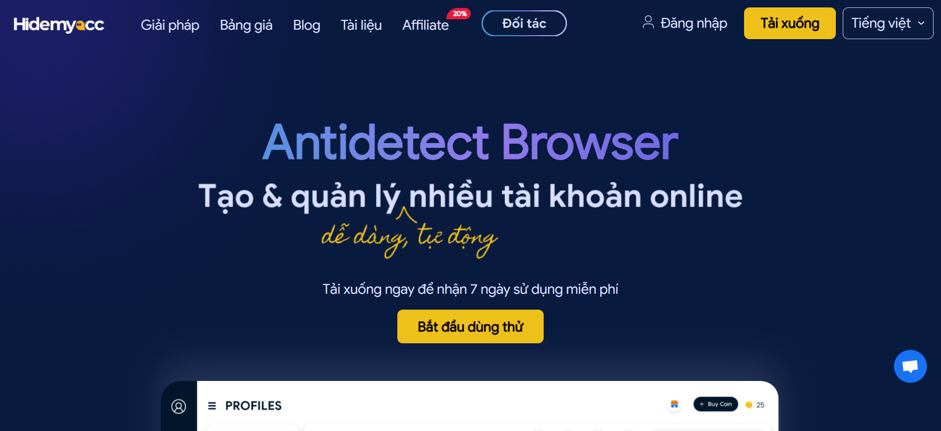 Tại sao bạn cần sử dụng trình duyệt chống phát hiện Hidemyacc?