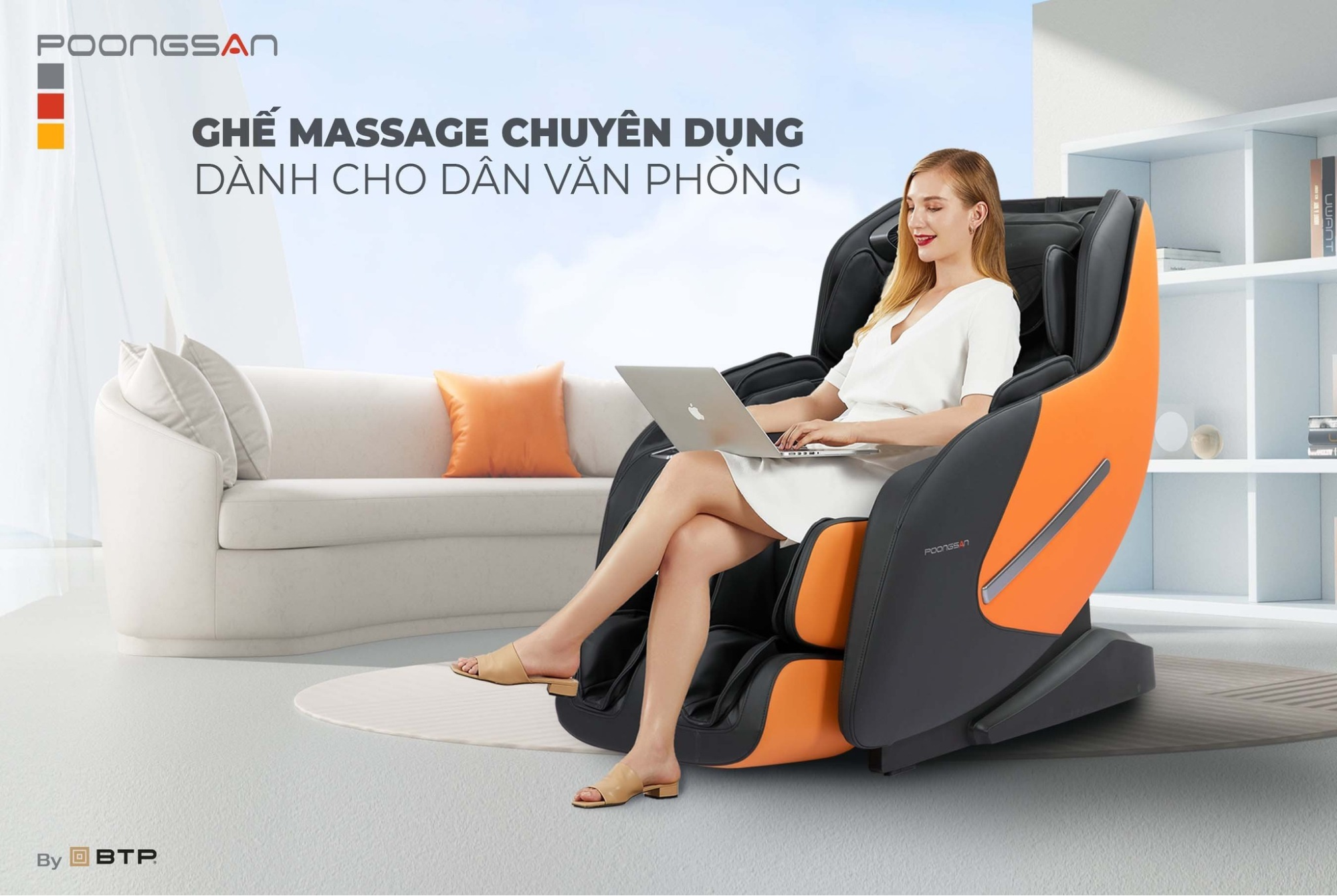 Ghế massage Poongsan - Sự lựa chọn hoàn hảo cho cuộc sống hiện đại