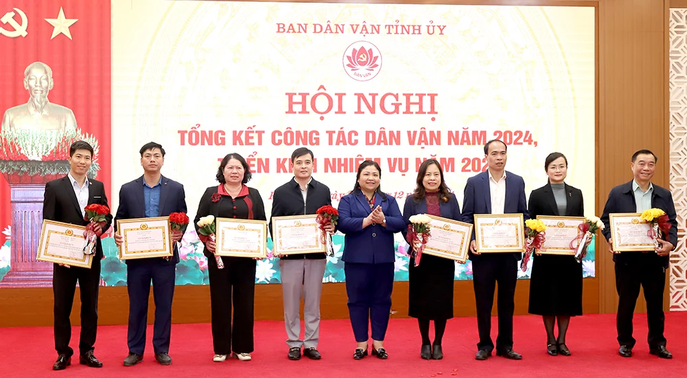 Tổng kết công tác Dân vận năm 2024