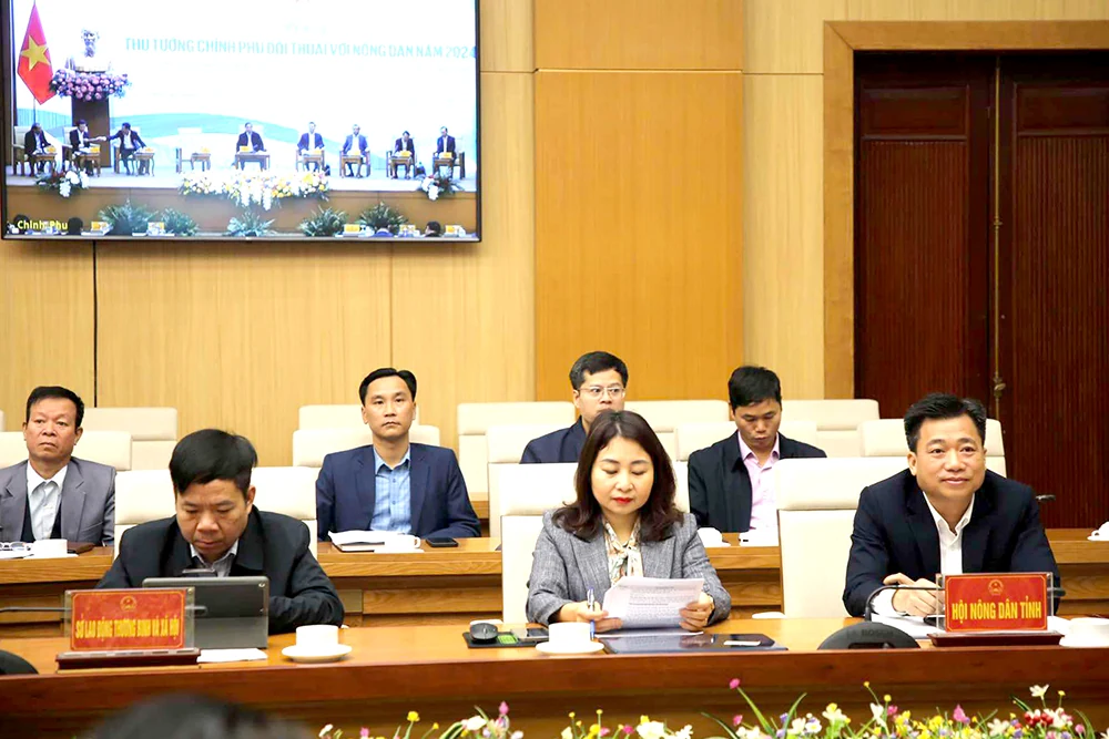 Thủ tướng Chính phủ đối thoại với nông dân Việt Nam năm 2024