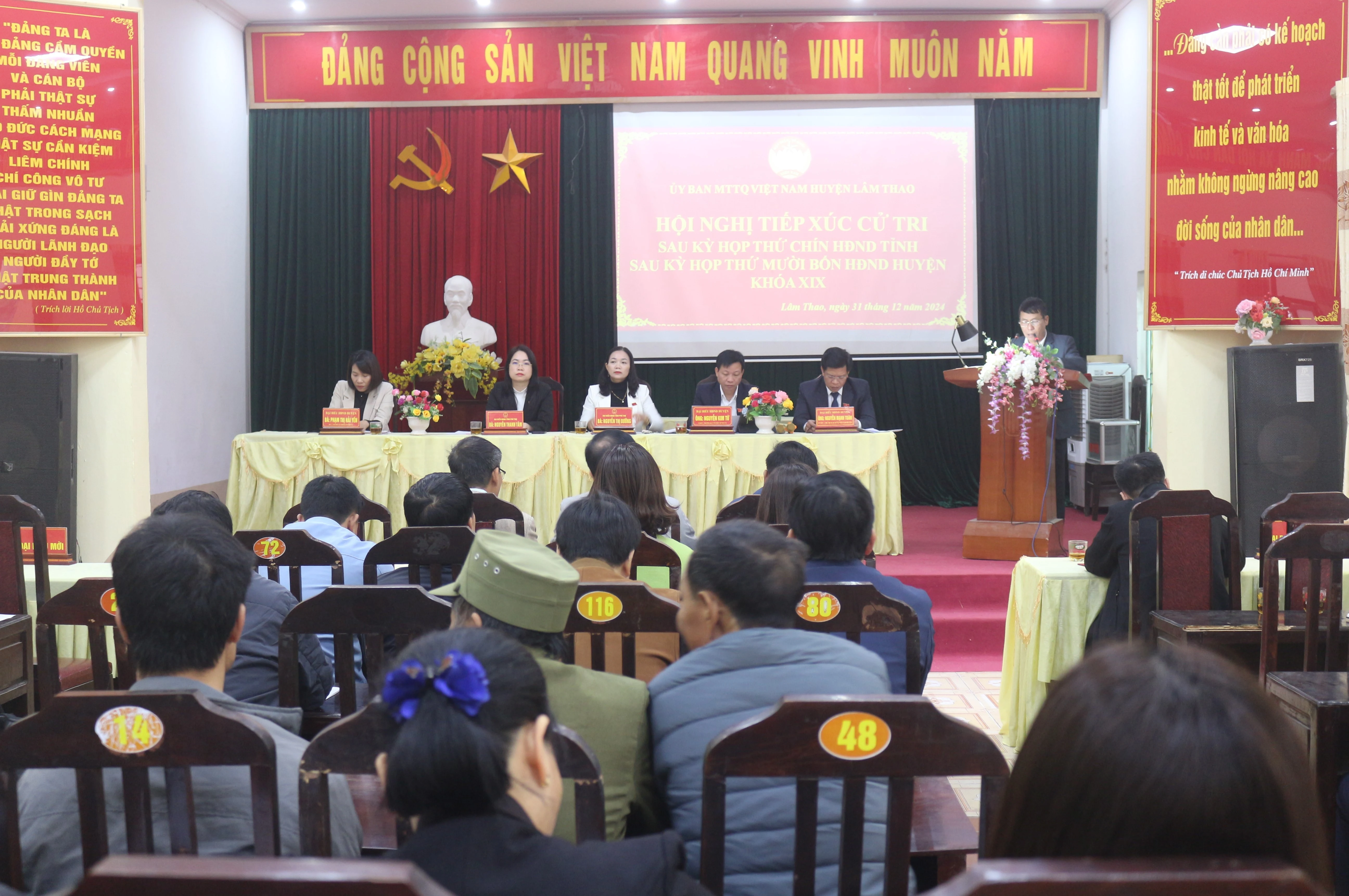 Đại biểu HĐND tỉnh tiếp xúc cử tri tại huyện Lâm Thao