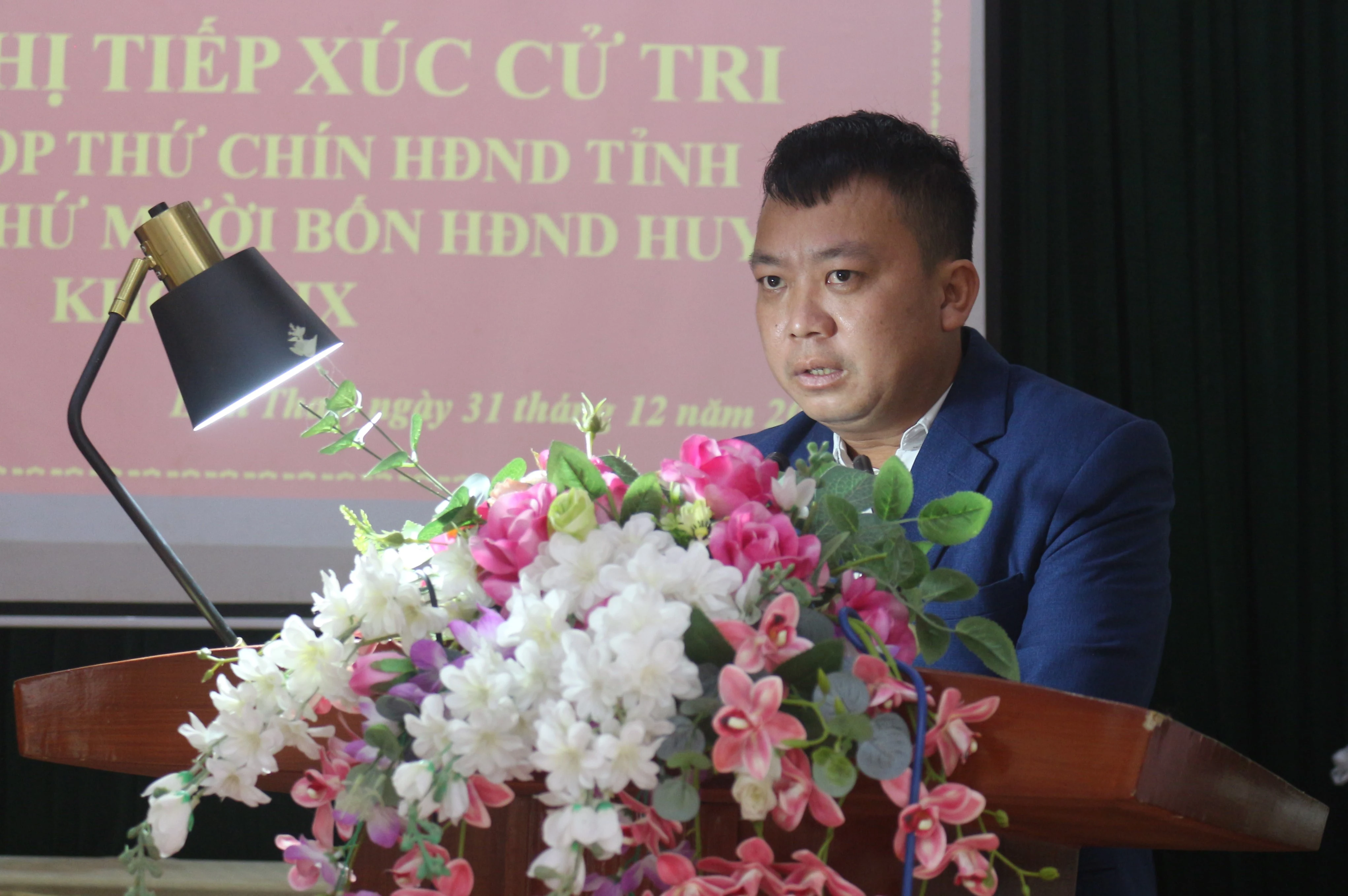 Đại biểu HĐND tỉnh tiếp xúc cử tri tại huyện Lâm Thao