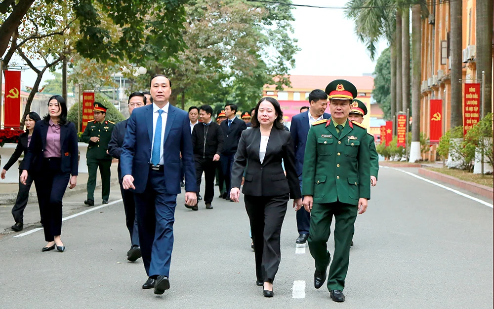 Phó Chủ tịch nước Võ Thị Ánh Xuân thăm, chúc Tết tại tỉnh Phú Thọ