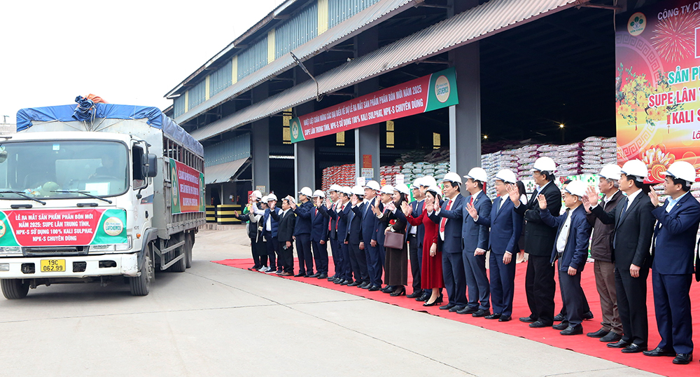 Supe Lâm Thao ra mắt thị trường sản phẩm phân bón mới năm 2025