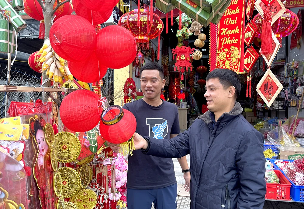 Góp phần tô điểm cho ngày Tết