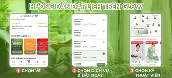 Thư giãn tuyệt vời với dịch vụ massage body tại nhà từ Glow