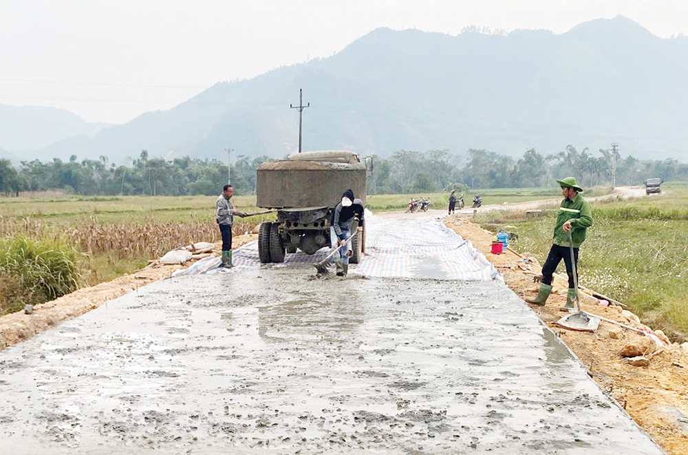 Yên Lập: Chạy nước rút giải ngân vốn đầu tư công