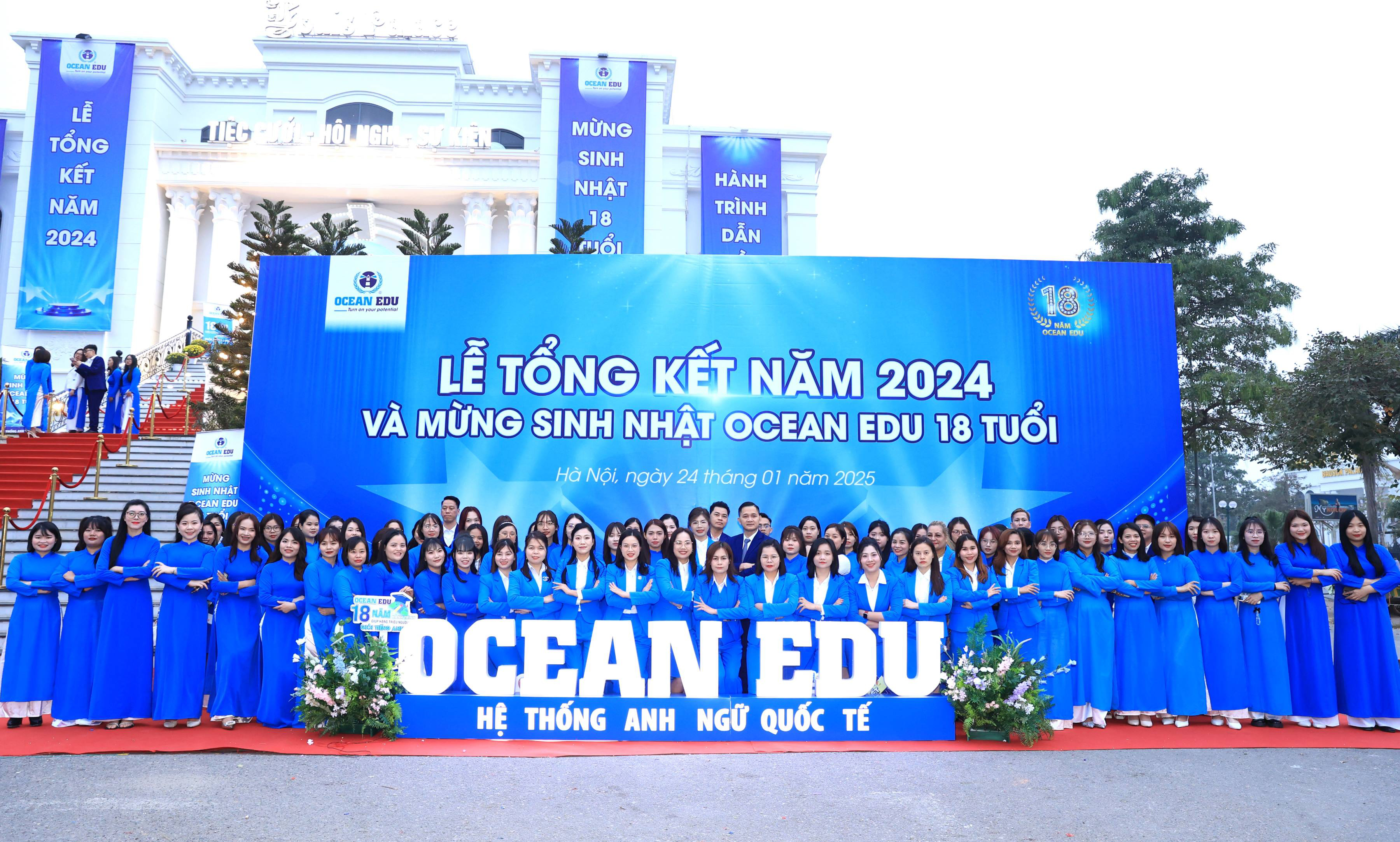 Hệ thống Anh ngữ Quốc tế Ocean Edu kỷ niệm 18 năm thành lập