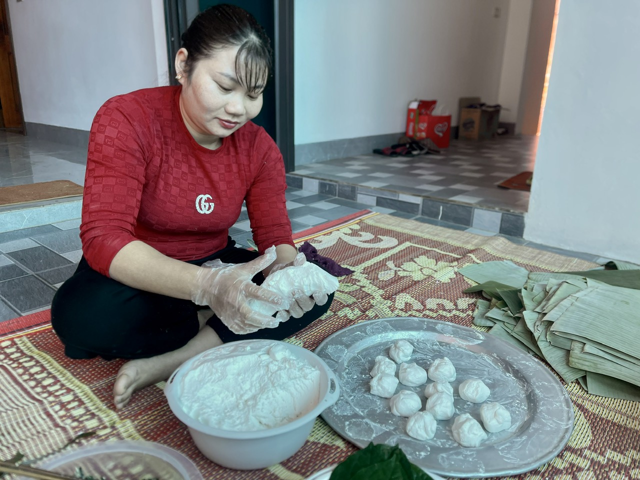 Muong Peoples Fish Cake in Tu Vu