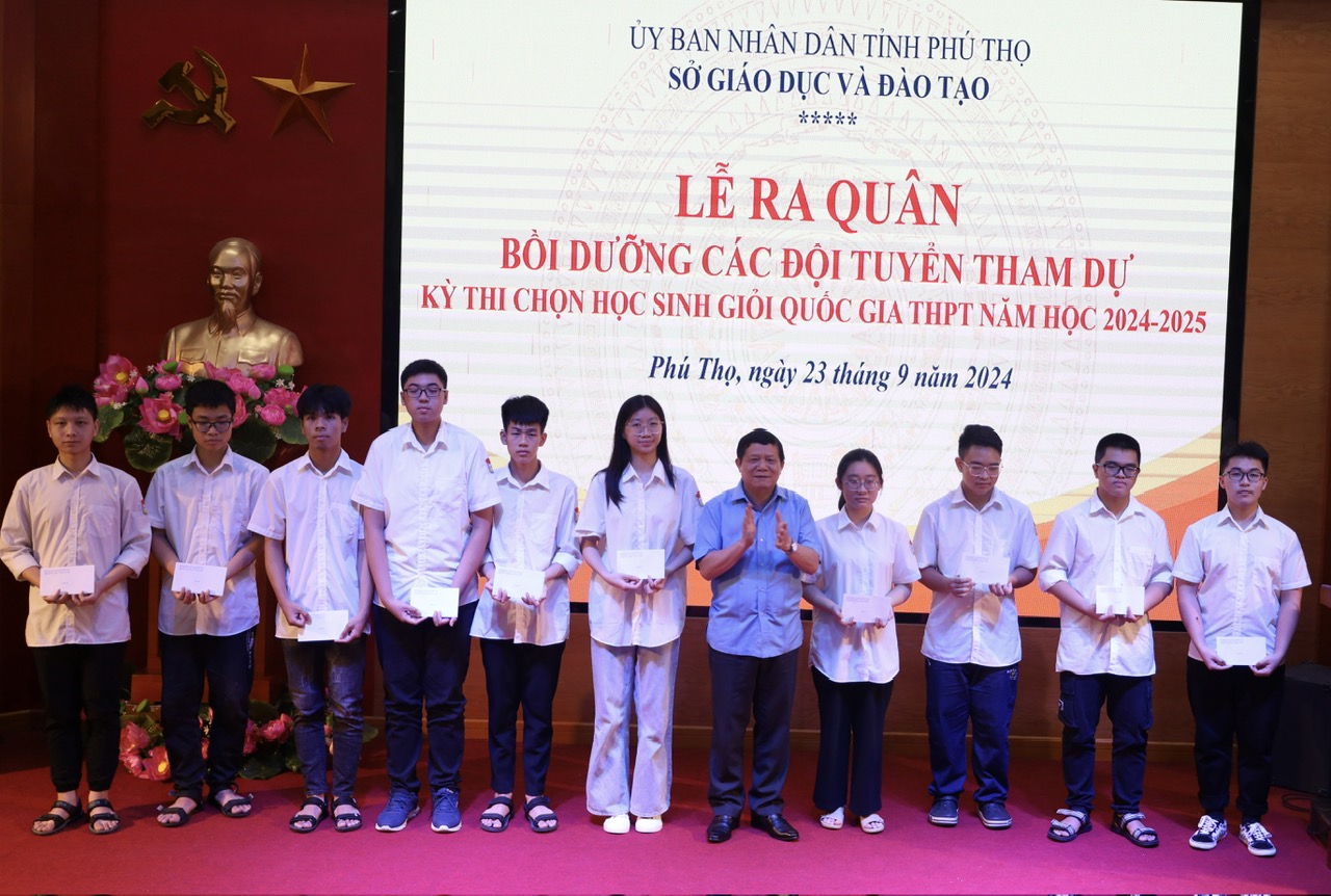 Phu Tho: 78 Students Win Awards at the National Excellent Student Competition