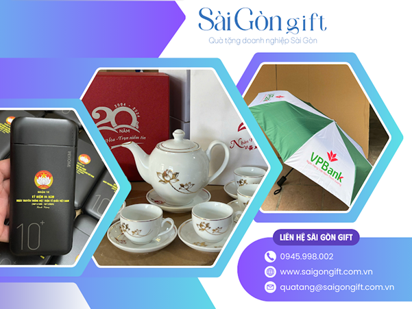 Quà tặng Sài Gòn Gift - Giải pháp quà tặng in logo chuyên nghiệp cho doanh nghiệp tại TP. Hồ Chí Minh